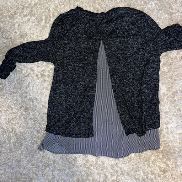 Faith and Joy Sweater with cute back - Picture 3 of 6